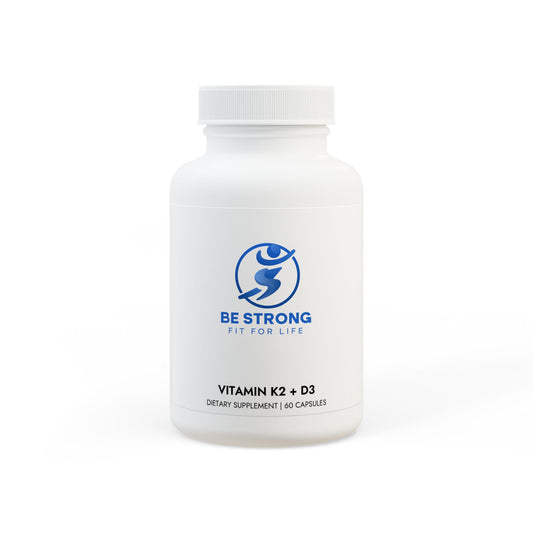 Vitamin K2 + D3 Supplement (60 Capsules)