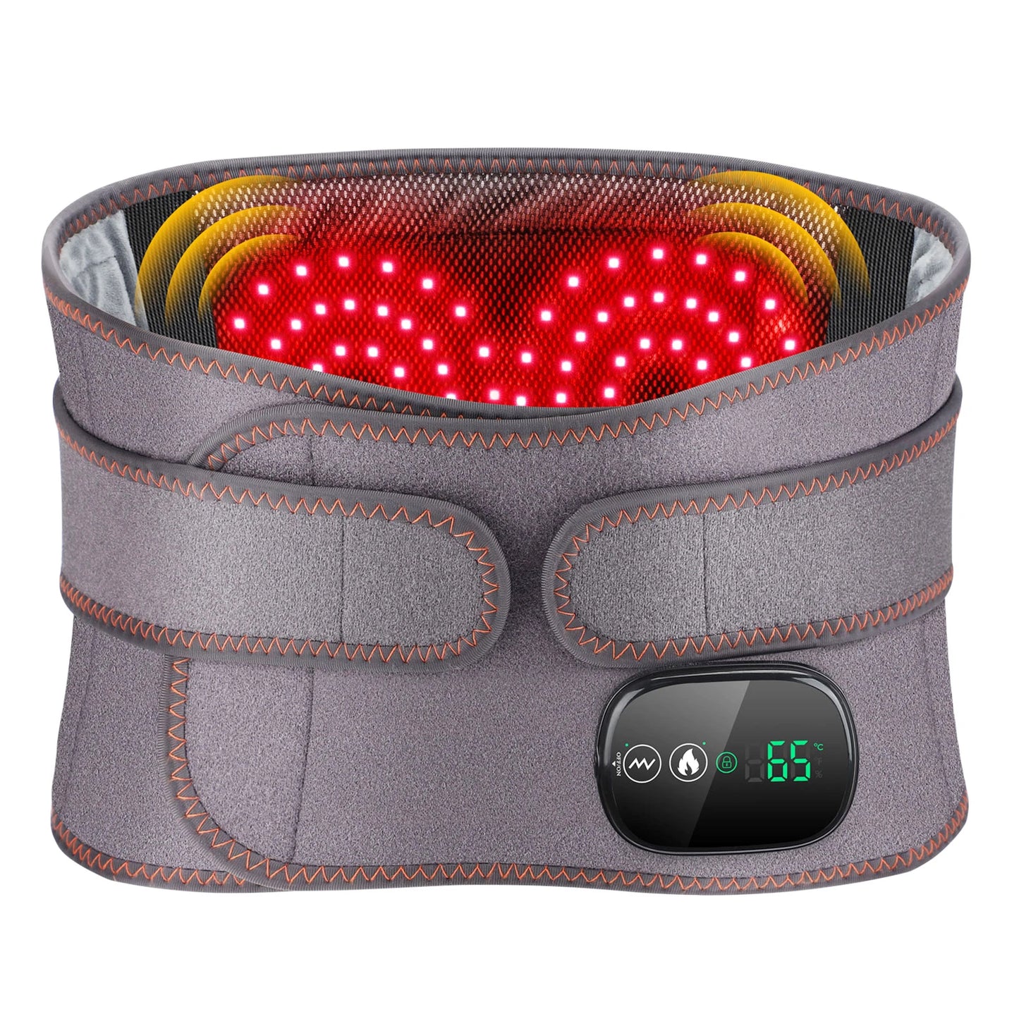 Electric Heating Waist Massager Hot Compress Brace Belt Back Relax