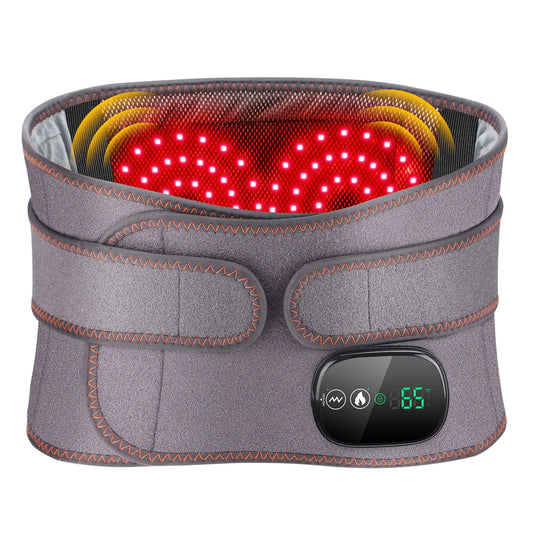 Electric Heating Waist Massager Hot Compress Brace Belt Back Relax