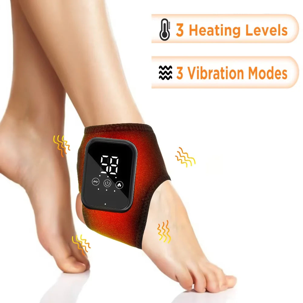 Electric Heating Wrist Guard 5 Levels Hot Compress Massage
