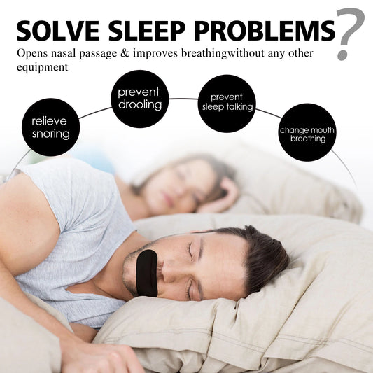 Stop Snoring Improve Sleeping Mouth Orthosis Tape