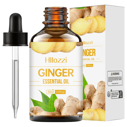 30ml Ginger Essential Oil for Scalp Care Eyelashes Nail Care