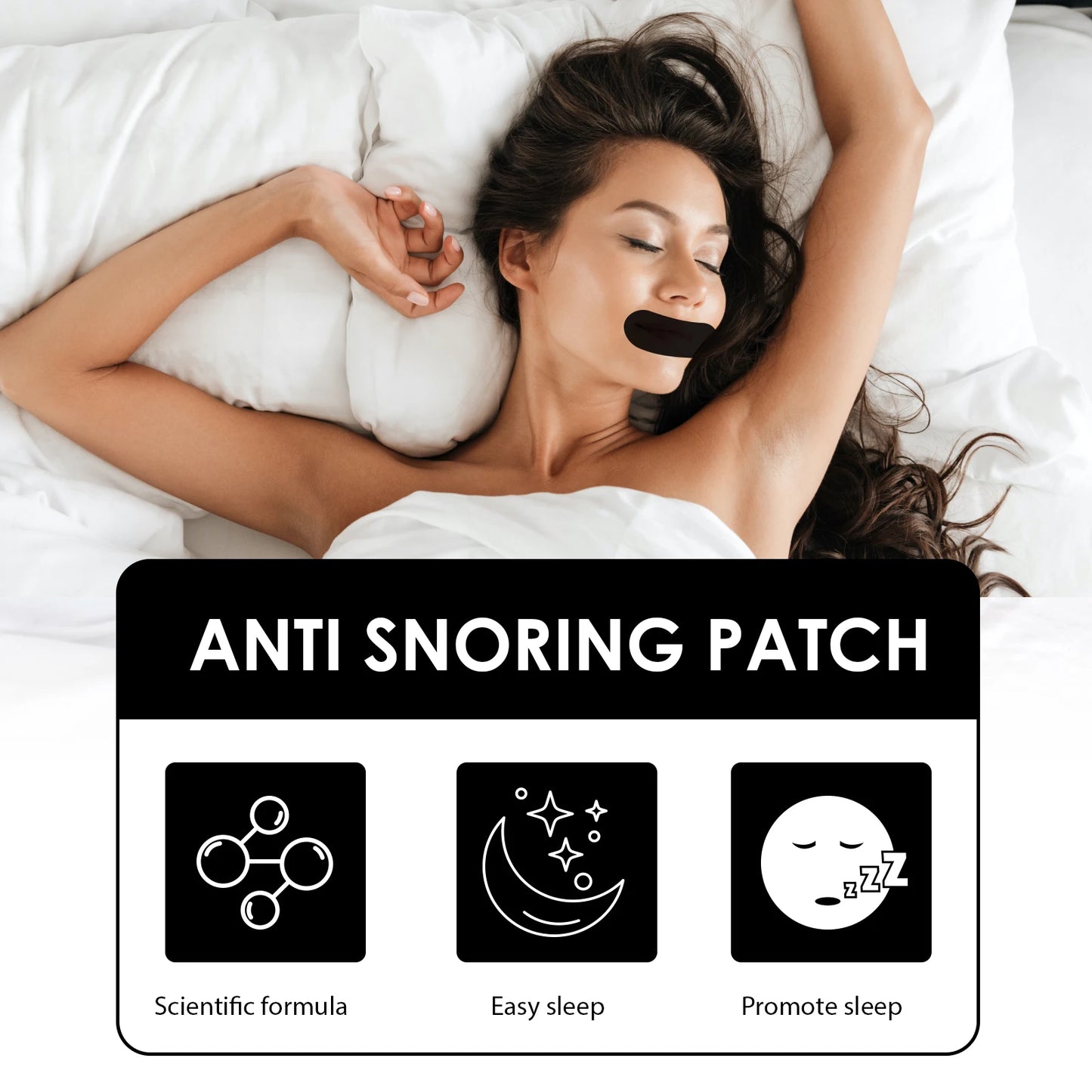 Stop Snoring Improve Sleeping Mouth Orthosis Tape