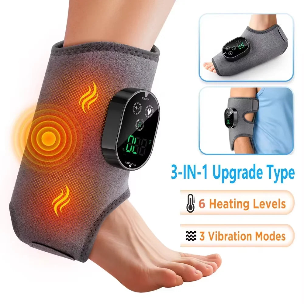 Electric Heating Wrist Guard 5 Levels Hot Compress Massage